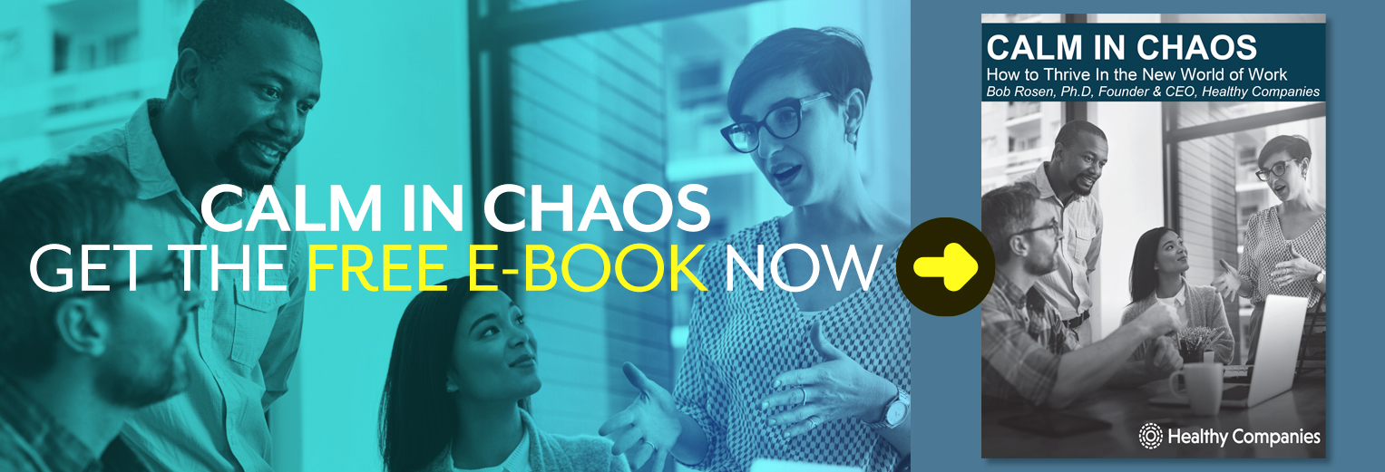 Calm in Chaos - A free e-book from The Healthy Leader